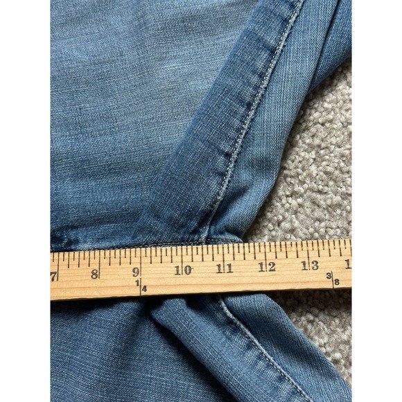 Vintage Levi's 515 Jeans Womens 14 Blue Denim Bootcut Leg Mid Rise *33x31.5 Y2K - Picture 7 of 13